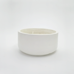 Bowl Plain Candle with Lid - Cement