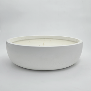 Cleopetra Bowl Candle - Cement