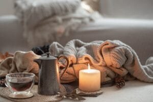 winter candles