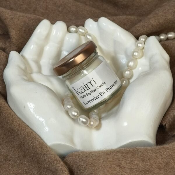 Small Glass Jar Candle - Lavender En Provence Fragrance