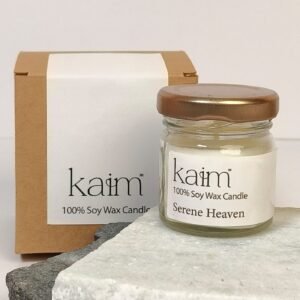 Small Glass Jar Candle- Serene Heaven Fragrance