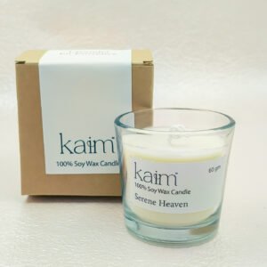 Small Glass Tumbler Candle - Serene Heaven Fragrance