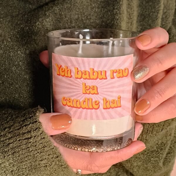 Babu Rao Meme Candle - Pack of 1