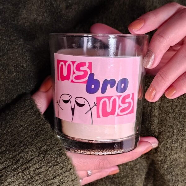 Us Bro Us Meme Candle - Pack of 1