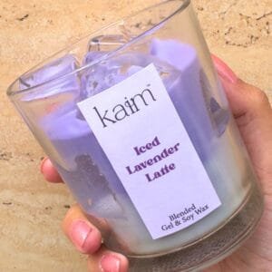 Iced Lavender Latte Candle