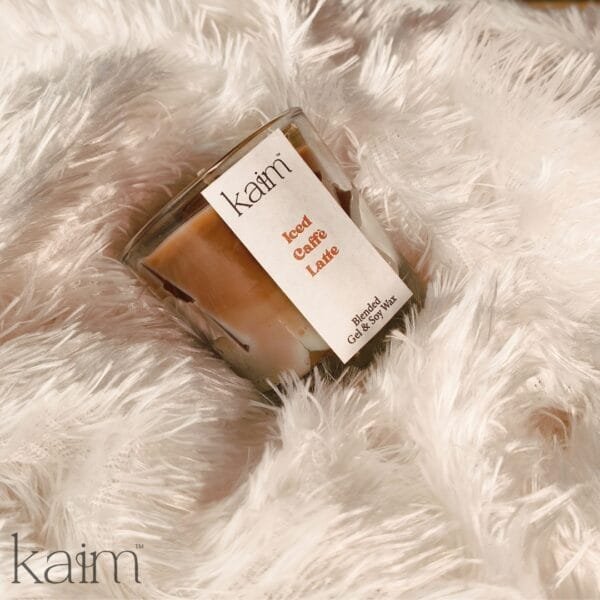 Iced Caffe Latte Candle