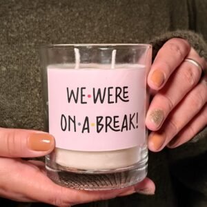 We Were On A Break Meme Candle - Pack of 1