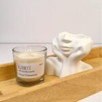 Small Glass Tumbler Candle - Citrus Cinnamon Fragrance