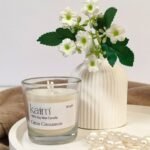 Small Glass Tumbler Candle - Citrus Cinnamon Fragrance